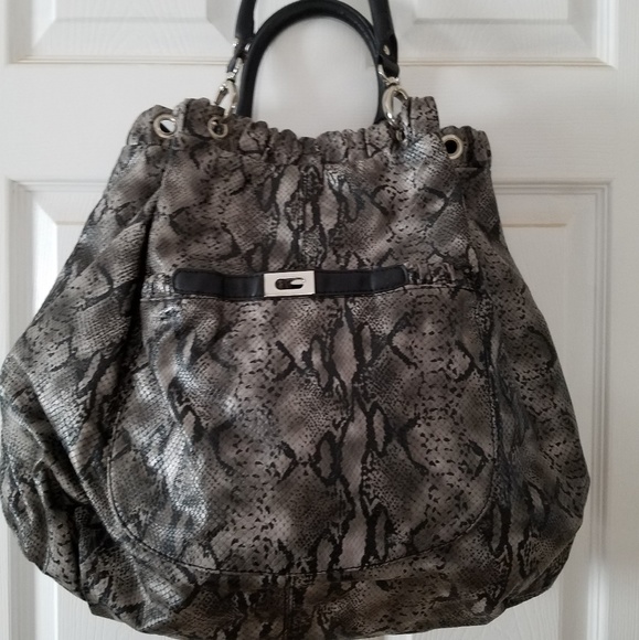 Armani Exchange Large Snake Skin Tote - Picture 3 of 8